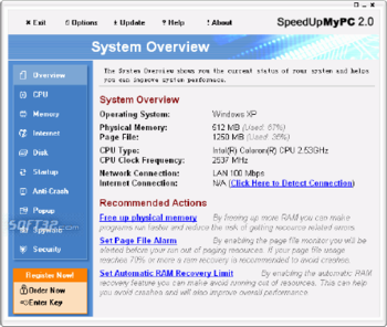 Speed Up PC screenshot