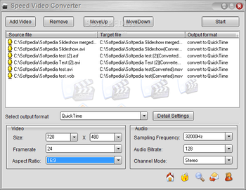 Speed Video Converter screenshot