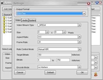Speed Video Converter screenshot 2