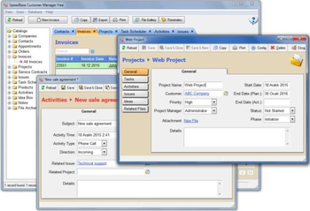 SpeedBase Customer Manager Free screenshot