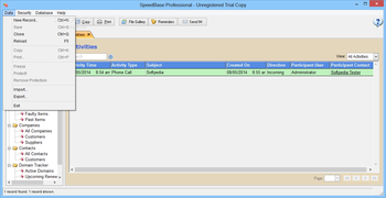SpeedBase Professional screenshot 2