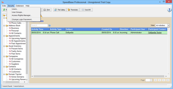 SpeedBase Professional screenshot 3