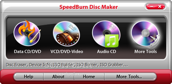 SpeedBurn Disc Maker screenshot