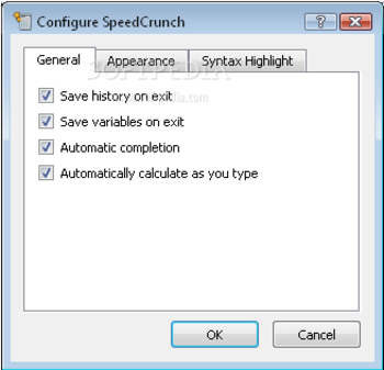 SpeedCrunch nLite Addon screenshot 2