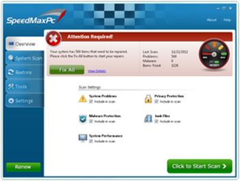 SpeedMaxPc screenshot