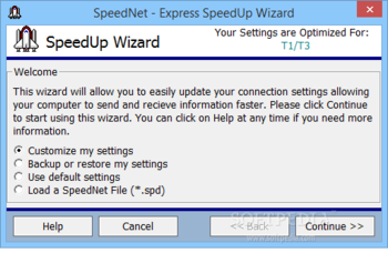 SpeedNet screenshot 2