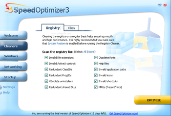 SpeedOptimizer screenshot 2