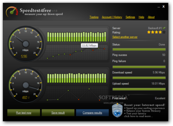 Speedtest4free screenshot