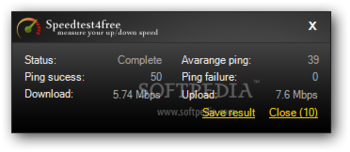 Speedtest4free screenshot 2