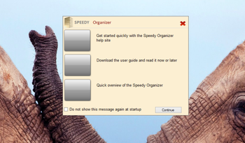 Speedy Organizer screenshot