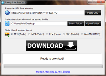 Speedy Tube Free 2015 screenshot