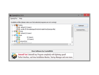 SpeedyFox Portbale screenshot