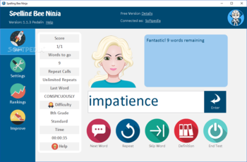 Spelling Bee Ninja screenshot 2