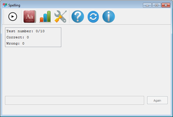 Spelling screenshot