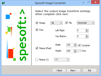 Spesoft Image Converter screenshot 3