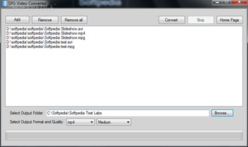 SPG Video Converter screenshot