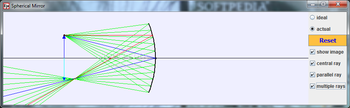 Spherical Mirror Model screenshot