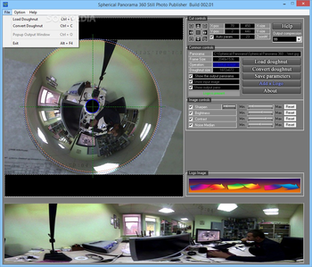 Spherical Panorama 360 Still Photo Publisher screenshot 2