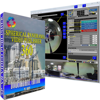 Spherical Panorama 360 Video Publisher Software screenshot