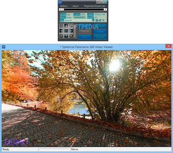 Spherical Panorama 360 Video Viewer screenshot