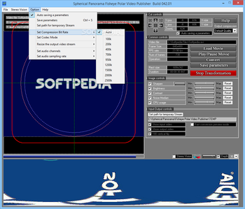 Spherical Panorama Fisheye Polar Video Publisher screenshot 4