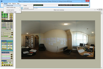 Spherical Panorama Fisheye Stitcher screenshot 3
