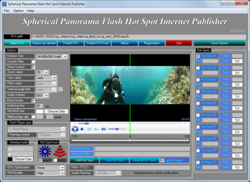 Spherical Panorama Hot Spot Flash Publisher screenshot