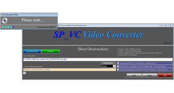 Spherical Panorama Video Converter screenshot