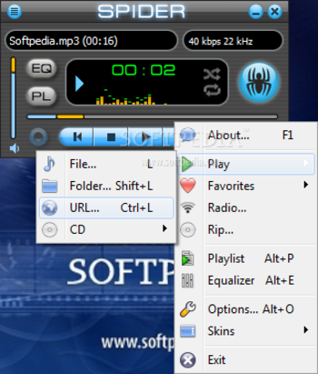 Spider Player screenshot 2