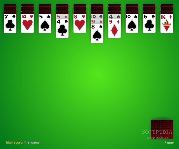 free spider solitaire 4 suit games