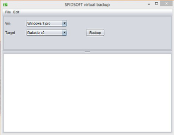 Spidsoft Virtual Backup screenshot