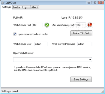 SpiffCast screenshot 2