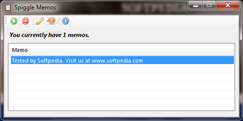 Spiggle Memos screenshot