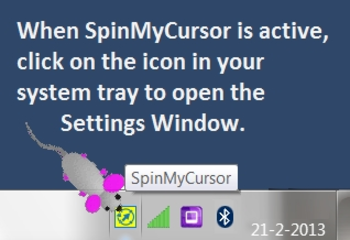 SpinMyCursor screenshot 2