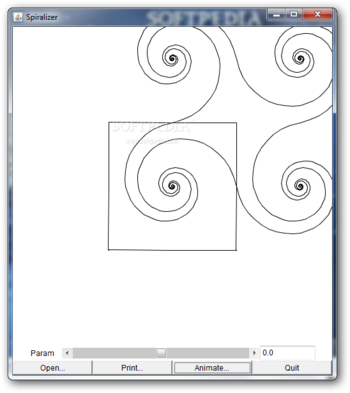 Spiralizer screenshot
