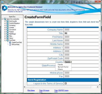 Spire.Doc screenshot