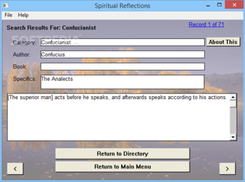 Spiritual Reflections screenshot 3