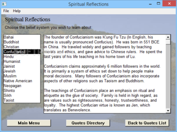 Spiritual Reflections screenshot 4
