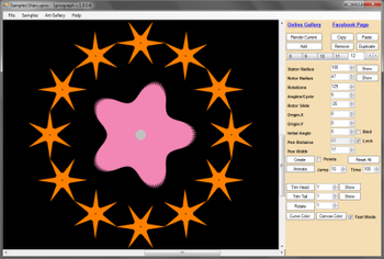 Spirograph screenshot