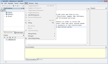 Spket IDE screenshot 3