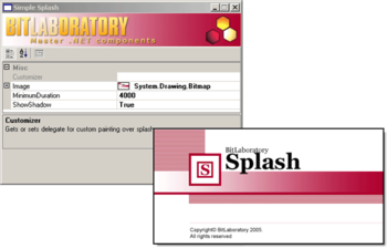 Splash Screen Component screenshot