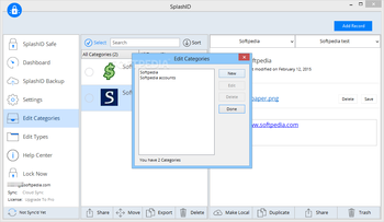 SplashID Safe screenshot 2