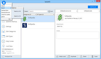 SplashID Safe screenshot 4