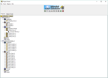 Splendid City Sports Scheduler Lite screenshot