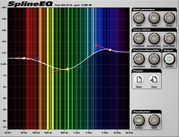 SplineEQ screenshot