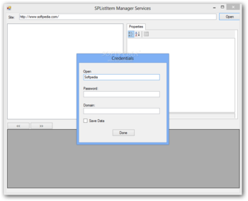 SPListItem Manager Services screenshot