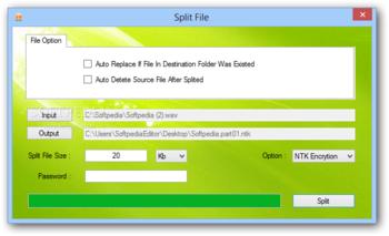 Split Join and Encrypt screenshot 2