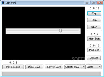Split MP3 screenshot