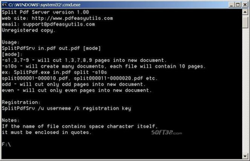Split Pdf Server (personal license) screenshot