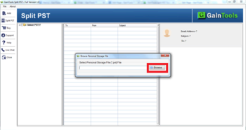 Split PST - Gain Tools screenshot 3